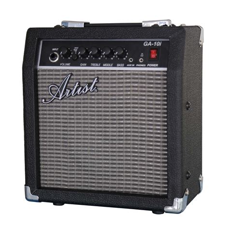 artist ga10i 10 watt guitar practice amplifier with mp3 input