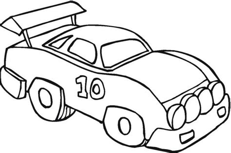 Easy Car Coloring Pages At Free Printable Colorings