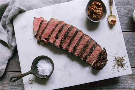 This gives you a nicely seared outside with a juicy tender inside. Cook the perfect medium rare steak with Reverse Sear