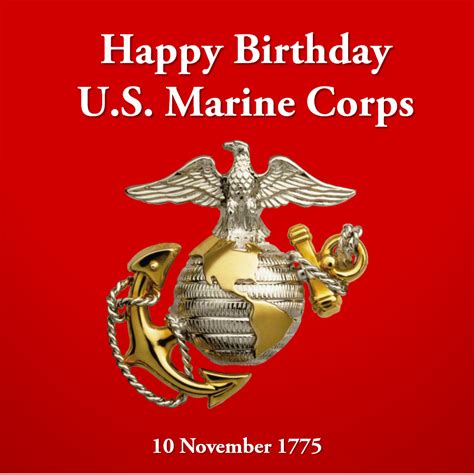 Happy Birthday Marine Corps Picture Livelifesimply Mari
