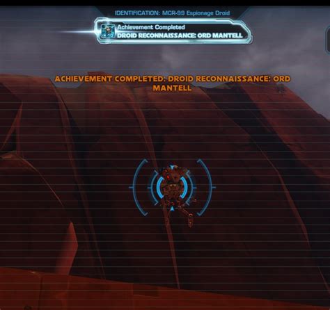 Swtor Mcr 99 Droid Reconnaissance Ord Mantell Swtor Guides For