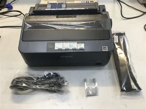 Printer Epson Lx 350 9 Pin Dot Matrix Printer Appears New Not Tested