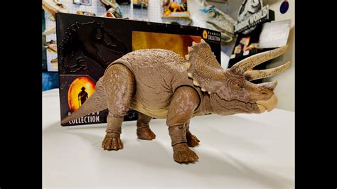 Rusherstoys Jurassic World Jurassic Park Hammond Collection Triceratops Unboxing And Review 4k