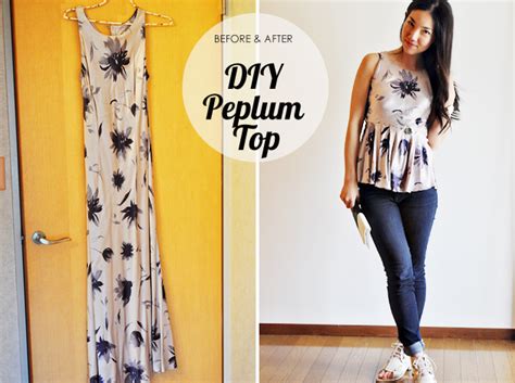 Peplum top patterns are generally pretty easy to make so i hope that you give one a try. DIY | Altering 90's Dress to Peplum Top | Vivat Veritas
