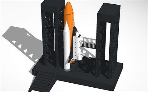 3d Design Rocket Launch Tinkercad
