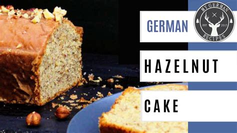 German Hazelnut Cake Nusskuchen MyGerman Recipes YouTube