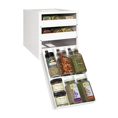 Rubbermaid Pull Down Spice Rack 1951590 The Home Depot