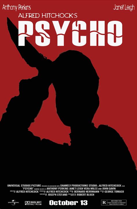 Psycho Movie Poster By Jmq On Deviantart