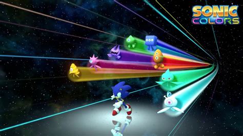 Sonic Colors Remake Title Screen Youtube