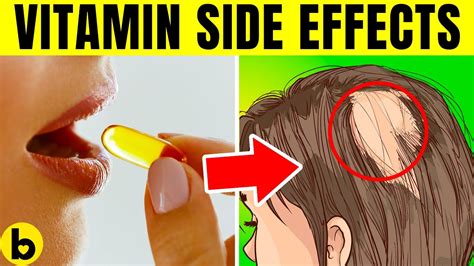 9 side effects of having too many vitamins youtube