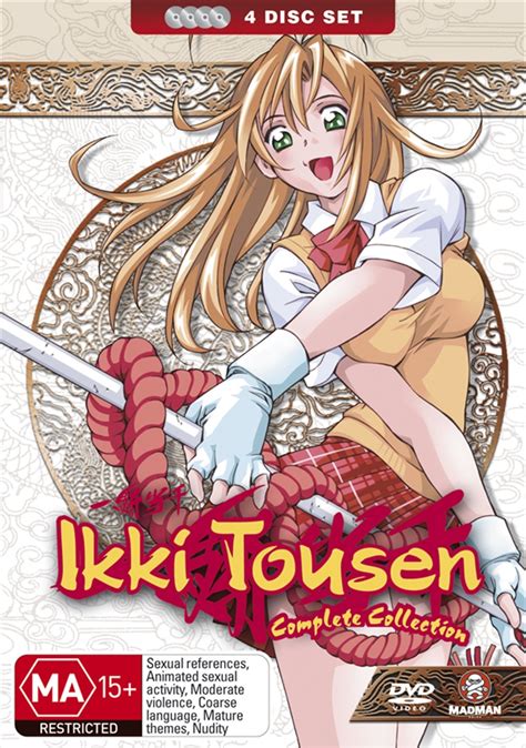 Buy Ikki Tousen Complete Collection On Dvd Sanity