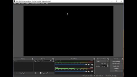 Fix Black Screen In Obs Studio Youtube