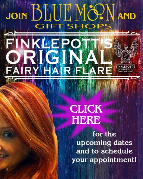 Finklepotts Original Fairy Hair Blue Moon T Shops