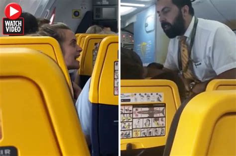 Ryanair Passenger Screams ‘i Work For Easyjet In Mid