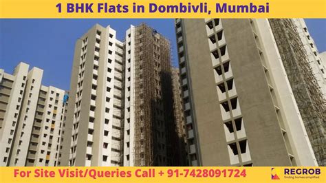 1 Bhk Flats In Dombivli Mumbai Price Possession Actual Video
