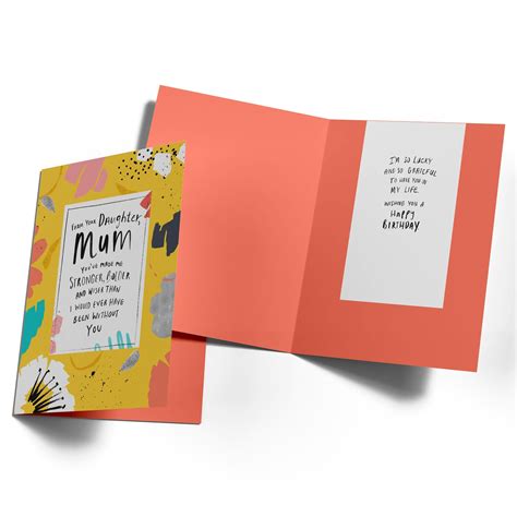Personalised Mum And Daughter Colourful Flowers Card Hallmark Australia