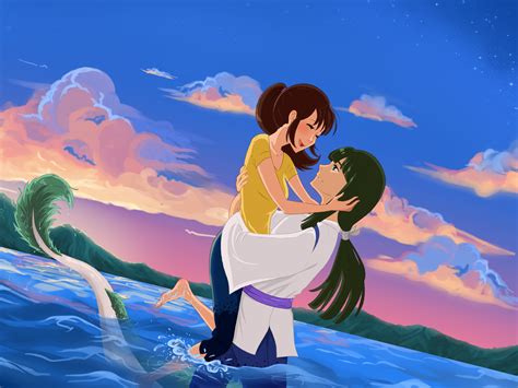 Together Again Studio Ghibli Spirited Away Studio Ghibli Art Studio Ghibli Fanart