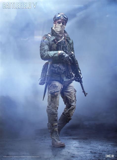 Artstation Battlefield V Firestorm Ranger Set Concept Art Per