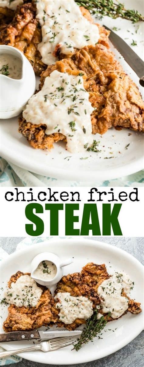You may almost feel guilty when you see how easy it is to make. Chicken Fried Steak | Recipe | Beef recipes, Chicken fried ...