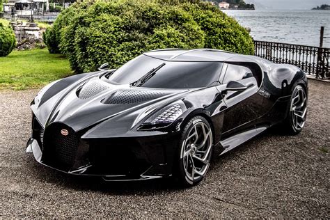 Bugatti La Voiture Noire Matte Black Supercars Gallery