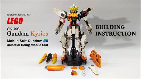 Building Instruction Lego Gundam Kyrios Part 1 Mobile Suit Gundam