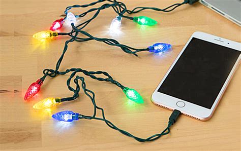 Christmas Lights Iphone Charger All I Want For Christmas Is This