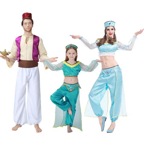 Buy Movie Aladdin Prince Princess Cosplay Costume