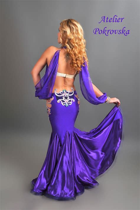 Purple Dream Professional Belly Dance Costume From Atelier Etsy In
