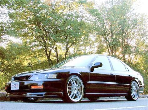 Left Front Black 1995 Honda Accord Photo Classy Car Pics