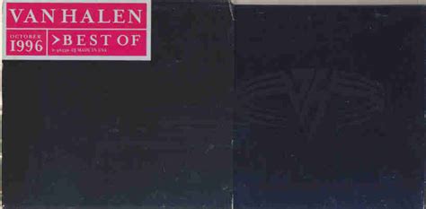 Van Halen Best Of Volume 1 1996 Cd Discogs