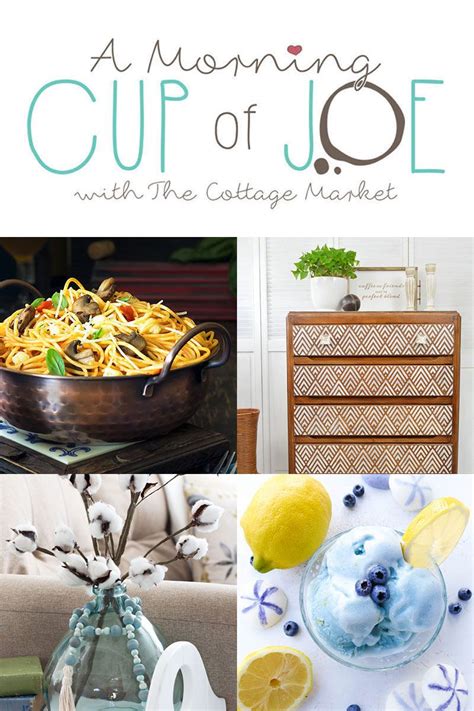 A Morning Cup Of Joe Features And Linky Party Fun The Cottage Market