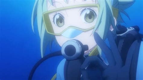 Pikari Scuba Anime Underwater Fun Scuba Girl