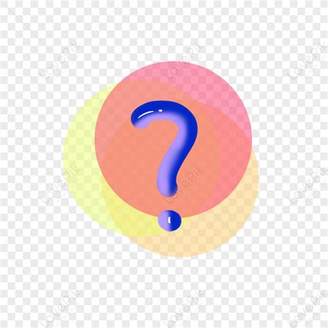 Blue Question Mark Png Image And Clipart Image For Free Download