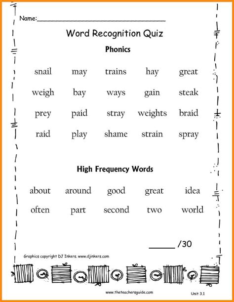 Free Printable Worksheets For 2nd Grade Phonics Worksheets 10 Downing Nyc