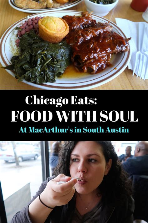 Please call 24 hrs ahead for caterings. MacAuthur's: Soul Food in Chicago | Chicago eats, Food ...