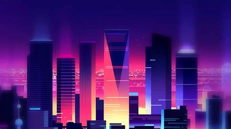 Japan Anime Synthwave Wallpapers Wallpaper Cave
