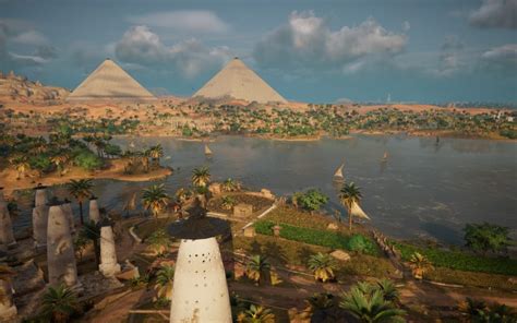 Assassins Creed Origins Pyramids E3 Concept Art