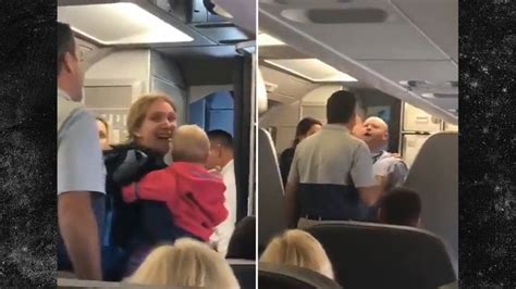 American Airlines Flight Attendant Strikes Mother Of Twins With Stroller Video