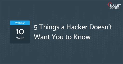 5 Hacker Secrets Find Out What Theyre Hiding