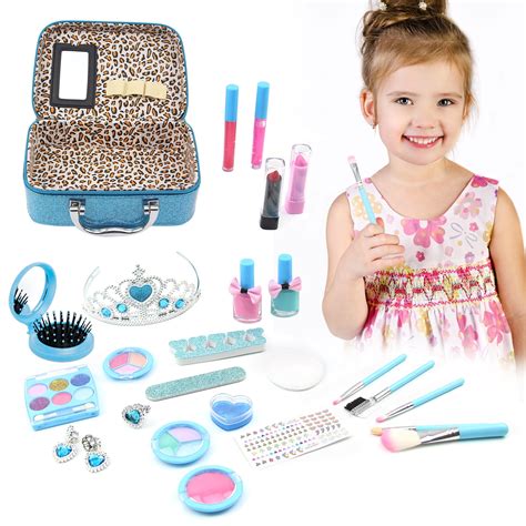 Kids Makeup Kit Girls Toy Washable Makeup Set For Girls Non Toxic