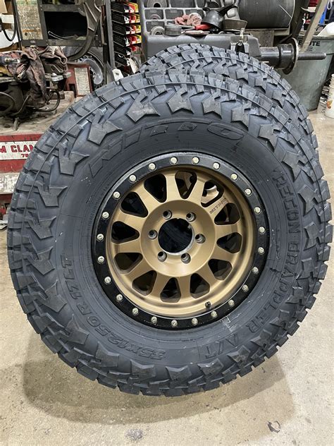 351250r17 Nitto Recon Grapplers Installed Bronco6g 2021 Ford