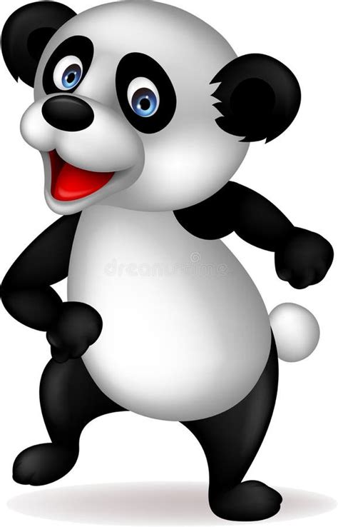 Panda Cartoon Dancing Stock Vector Illustration Of Innocent 27992144