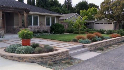Discover more home ideas at the home depot. low shrubs | Lawn free yard, Modern front yard ...