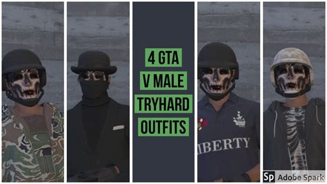 4 Easy Tryhard Outfits Gta 5 Online Youtube