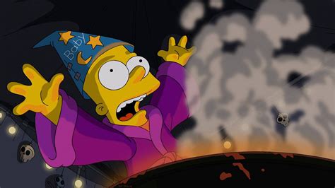 The Simpsons Bart Simpson Wizard Wallpapers Hd Desktop
