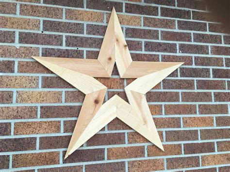 How To Make A Diy Wooden Star Decoration For Your Wall Handcrafted By