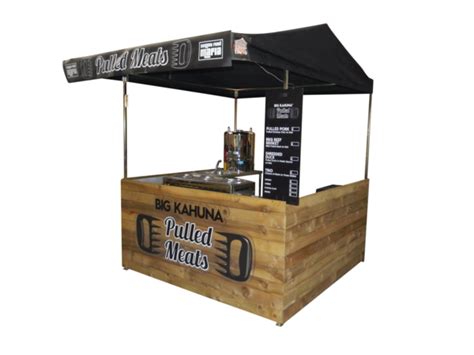 Buy Small Wooden Hut For Street Food Catering Big Kahuna Food Stall
