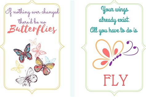 Butterfly Printable Quotes 3 Making Life Blissful