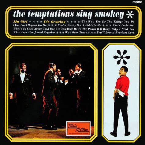 The Temptations Sing Smokey Two Motown Legends One Soul Classic