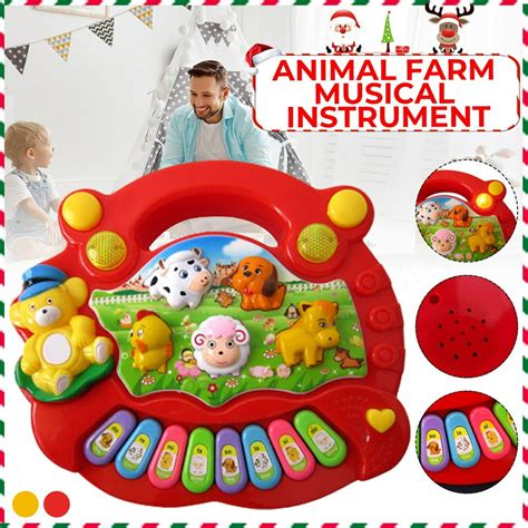 Baby Music Toy Baby Musical Educational Piano Toy Animal Farm